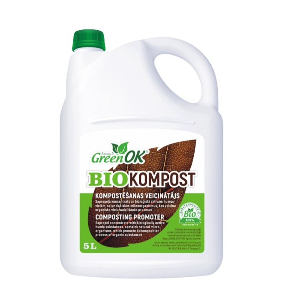 Green OK BioKompost (Organic Fertilizer) | 5L from HTS Farms