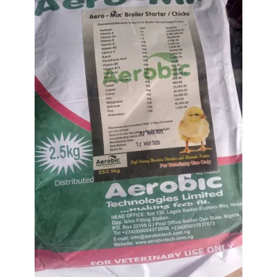 Aero Mix Broiler Starter/ Chicks Premix (Aerobic) | 2.5kg (MOQ:2)