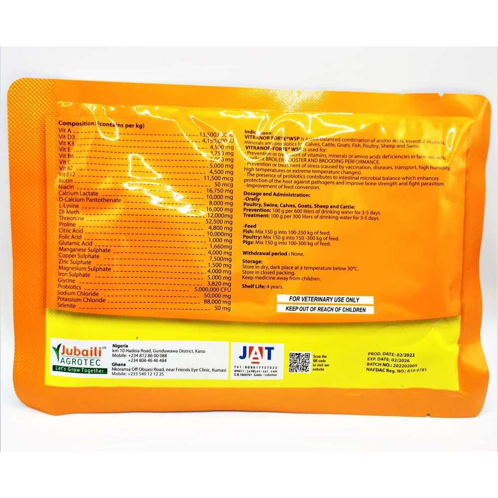 Vitranor Fotre (Multivitamin) | 150g (MOQ:5) from HTSFarms