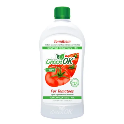 Green OK Humic Concentrate + NPK For Tomatoes | 750ml (MOQ:3)