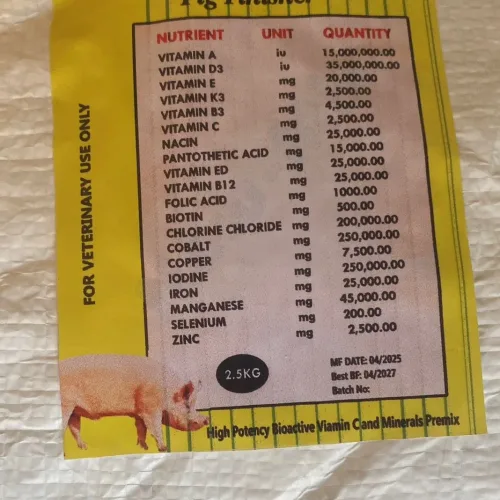 New-Mix Premix (Pig finisher) | 2.5kg (MOQ:5)