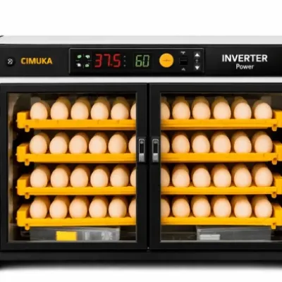 Automatic Egg Incubator with Inverter | 120 Egg Capacity