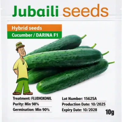 Jubaili Darina F1 Hybrid Cucumber Seeds (10g)