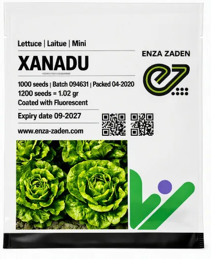 Lettuce Xanadu Romaine Mini | 1000 Seeds