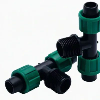 Male Tee Drip Tape Connector | 50 Pieces