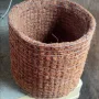Natural Unbuffered Coco Pot (20by 21 cm)
