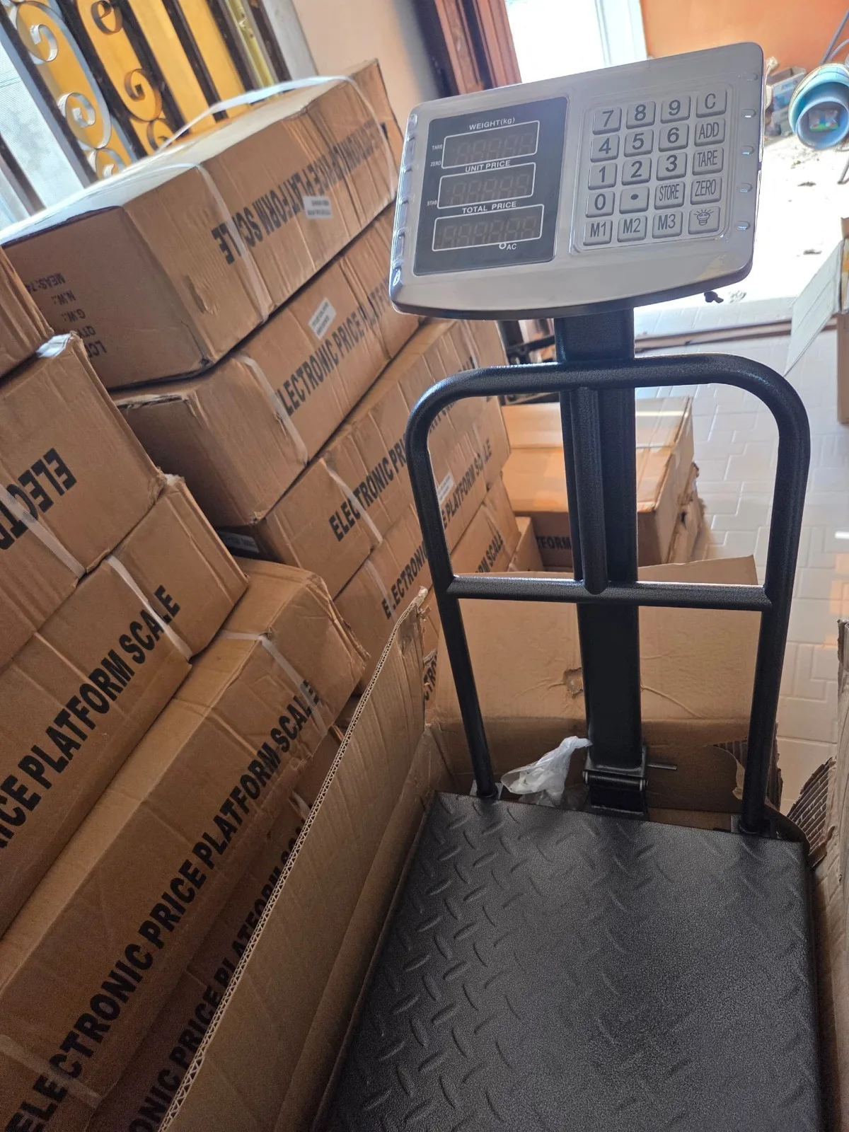 Electric Price Platform Weighing Scale 100kg
