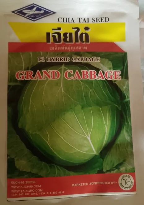 F1 Hybrid Cabbage Grand Cabbage – 10g
